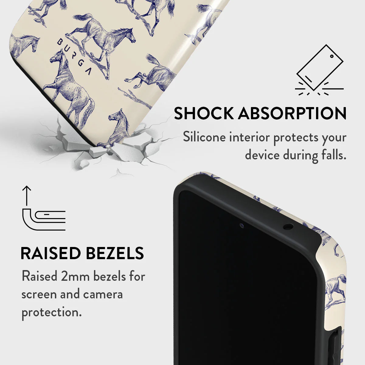 Burga Samsung Galaxy A35 5G Fashion Tough Σκληρή Θήκη - Derby Race