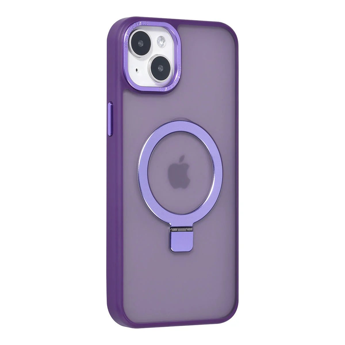 Tuniq iPhone 15 Plus / 14 Plus - MagSafe Σκληρή Θήκη με Δαχτυλίδι Συγκράτησης - Purple
