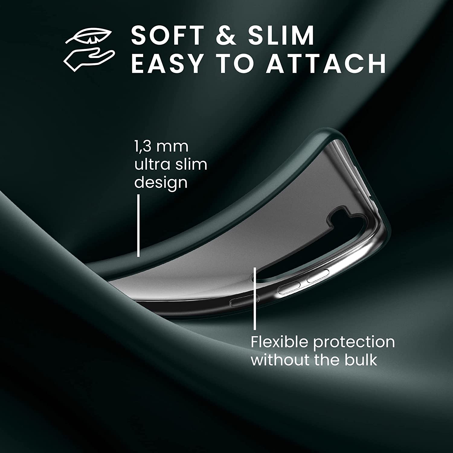 KW Samsung Galaxy S23+ Θήκη Σιλικόνης TPU - Metallic Petrol - 60313.14