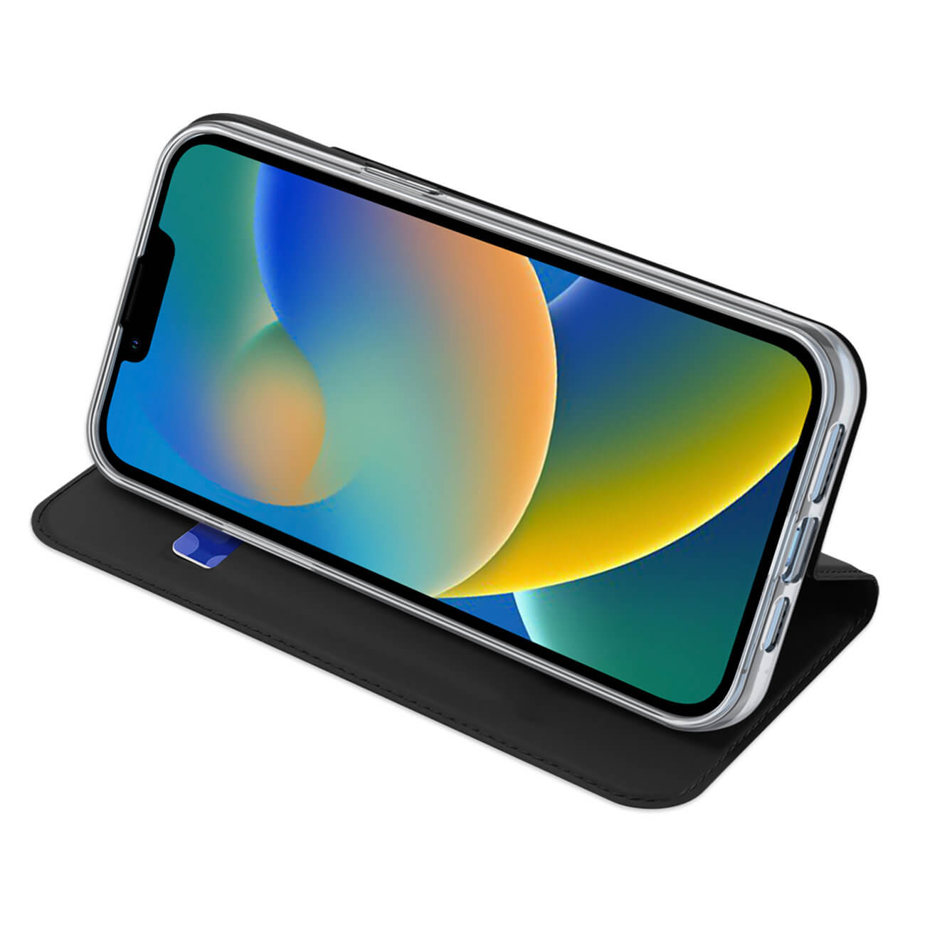 Dux Ducis iPhone 14 Plus Flip Stand Case Θήκη Βιβλίο - Black