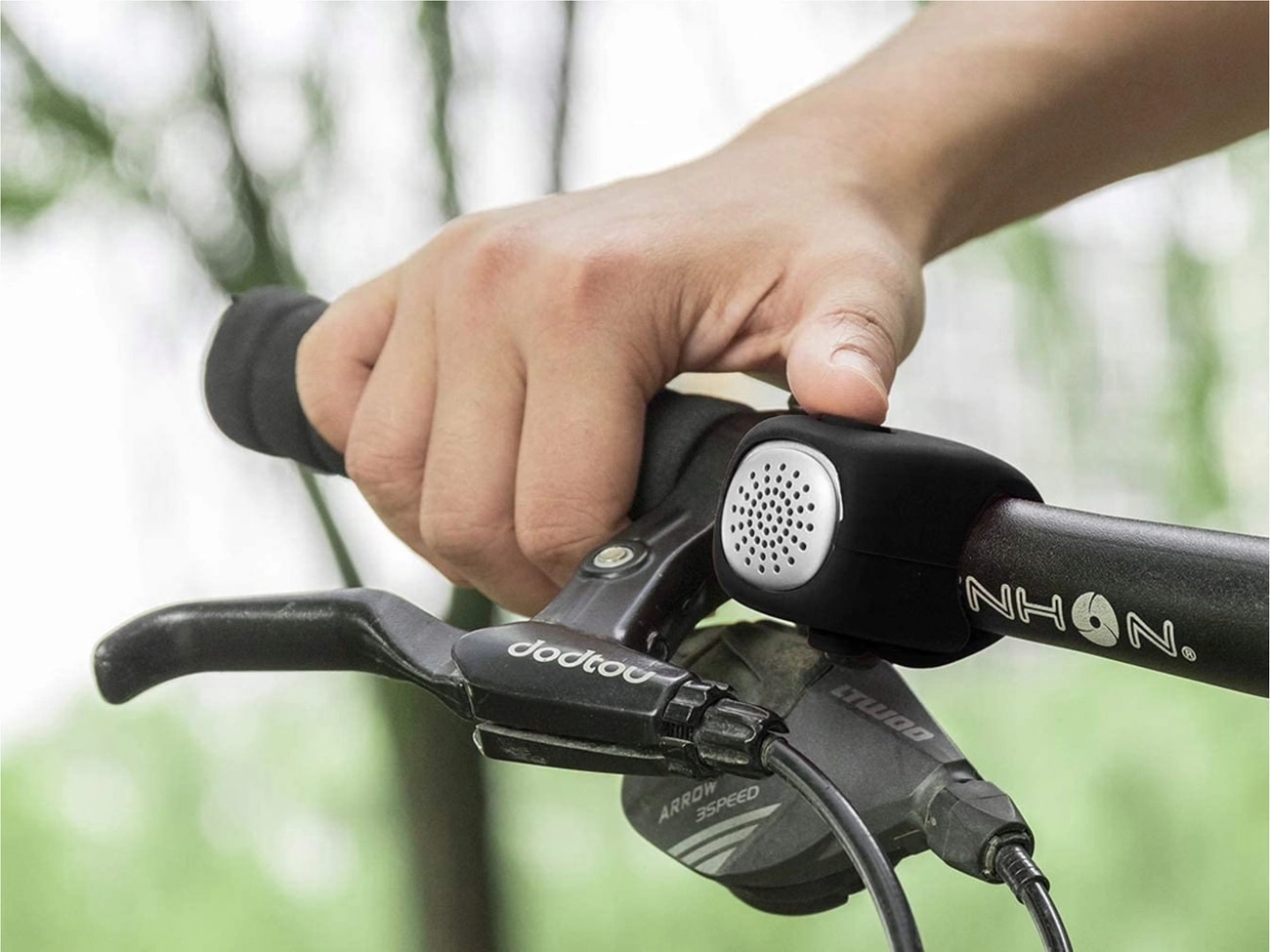 Rockbros Ηλεκτρικό Κουδούνι Ποδηλάτου - Black - CB1709BK