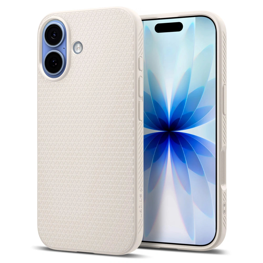 Spigen iPhone 17 - Liquid Air - Θήκη Σιλικόνης - Natural Titanium