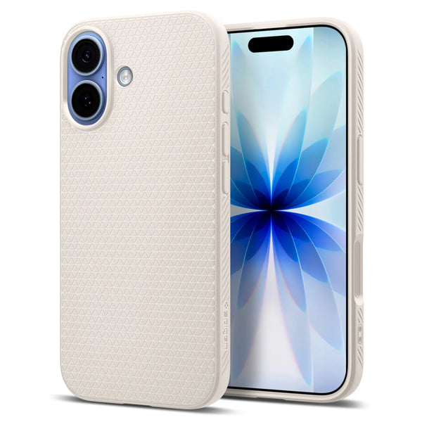 Spigen iPhone 17 - Liquid Air - Θήκη Σιλικόνης - Natural Titanium