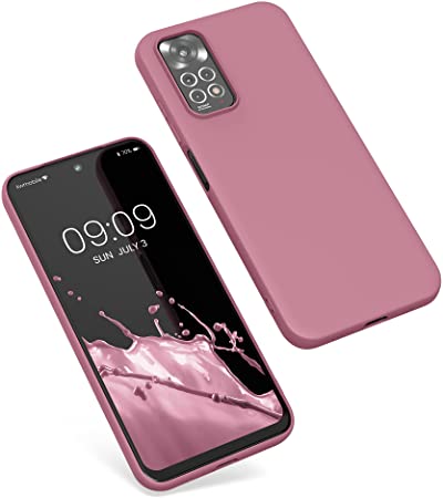 KW Xiaomi Redmi Note 11 / Redmi Note 11S Θήκη Σιλικόνης TPU - Rusty Rose - 57368.167