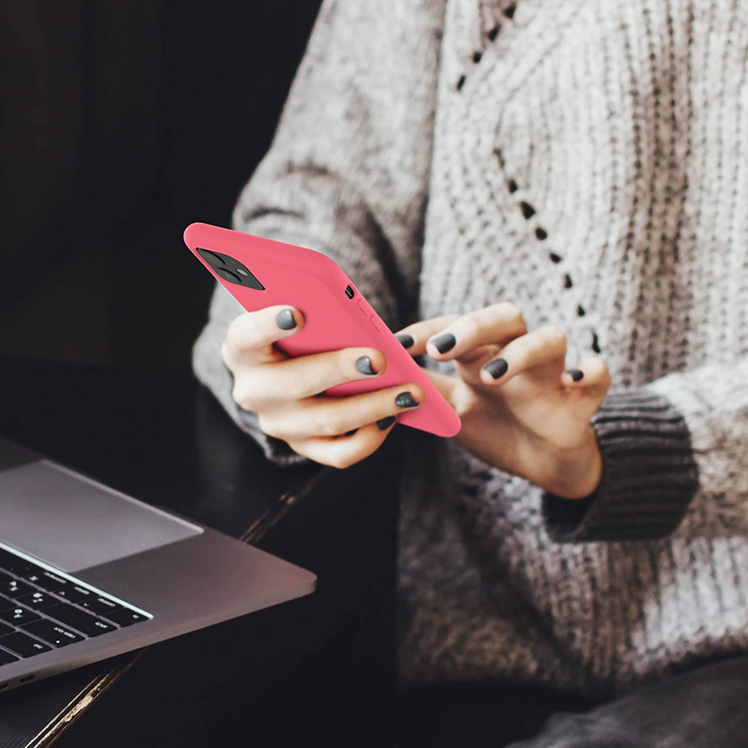 KW iPhone 11 Θήκη Σιλικόνης Rubber TPU - Siesta - 49724.219