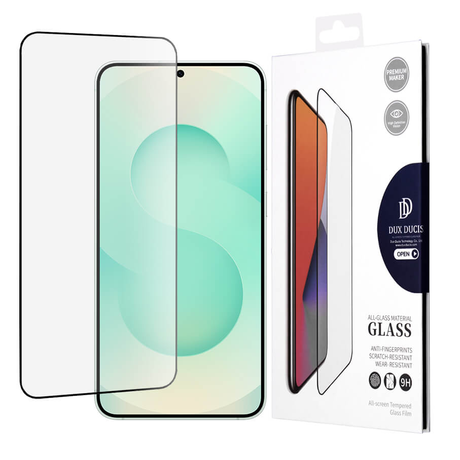 Dux Ducis Samsung Galaxy S25 Plus 9D 9H Full Screen Case Friendly Tempered Glass Αντιχαρακτικό Γυαλί Οθόνης - Black
