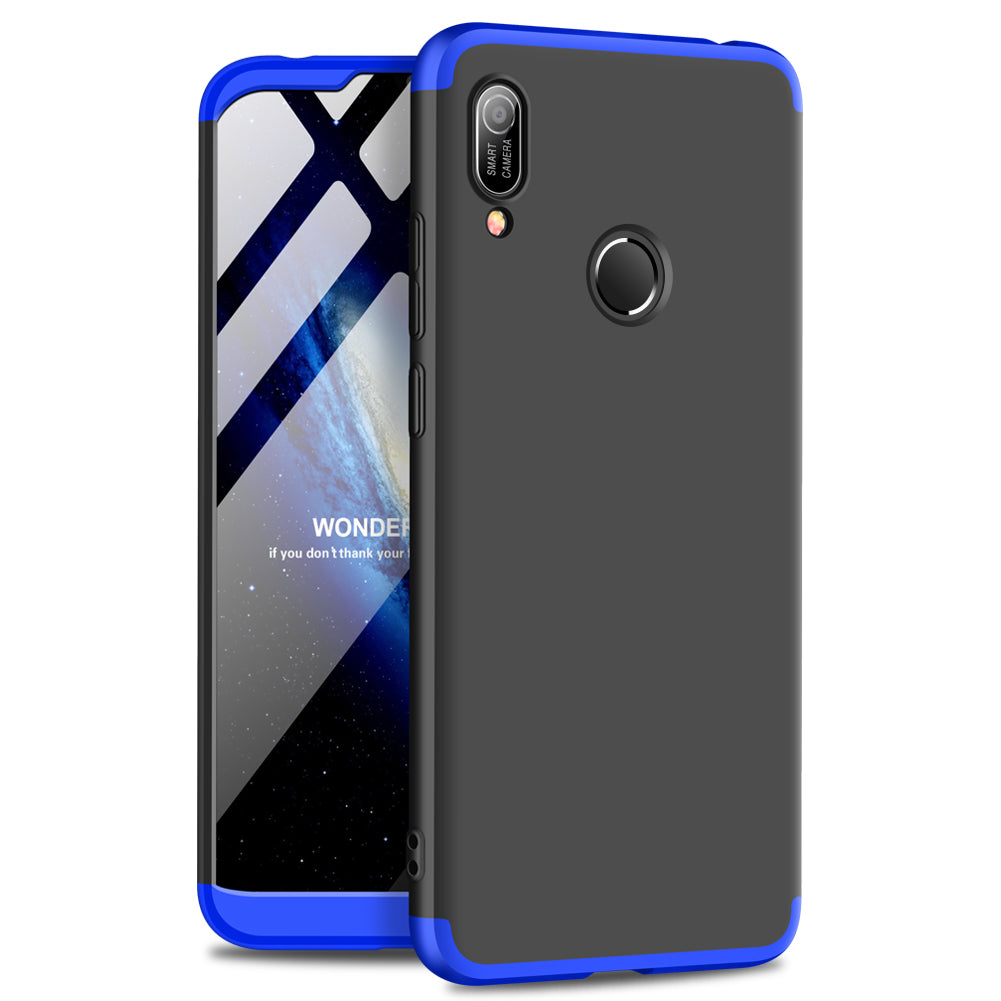 GKK Huawei Y6 2019 Θήκη 360 Full Body - Black / Blue