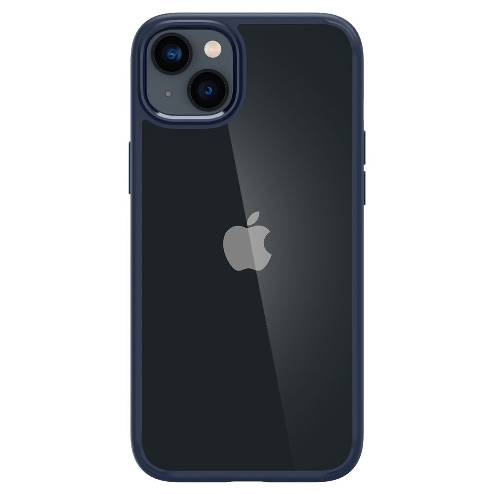 Spigen iPhone 14 Plus / iPhone 15 Plus Ultra Hybrid Σκληρή Θήκη με Πλαίσιο Σιλικόνης - Navy Blue