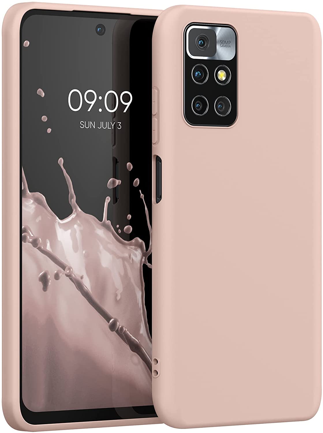 KW Xiaomi Redmi 10 Θήκη Σιλικόνης TPU - Coconut Swirl - 56147.225