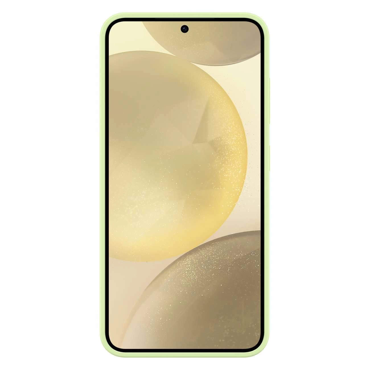 Samsung Silicone Cover Samsung Galaxy S24 Θήκη Σιλικόνης - Lime Green - EF-PS921TGEGWW