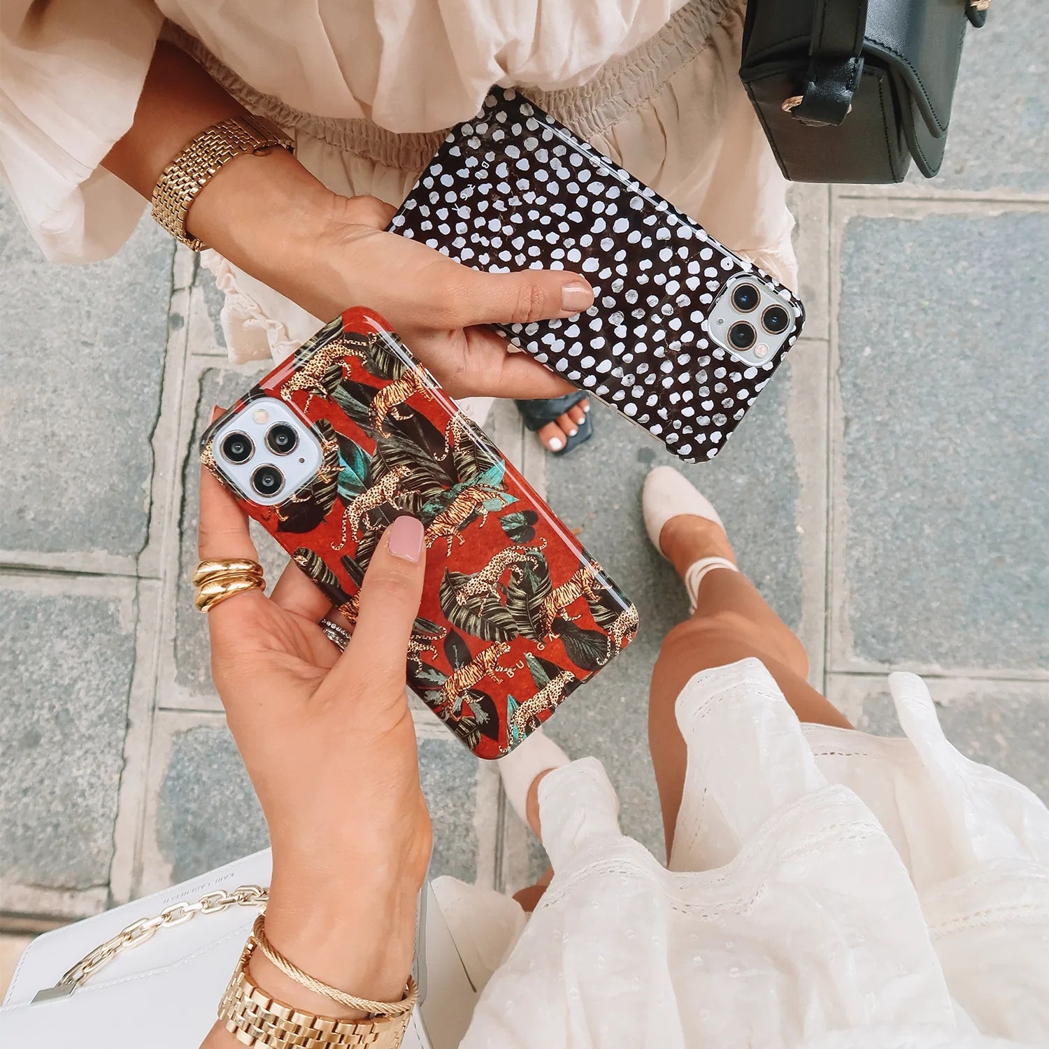 Burga iPhone 14 Pro Max Fashion Tough Σκληρή Θήκη - Night Sky