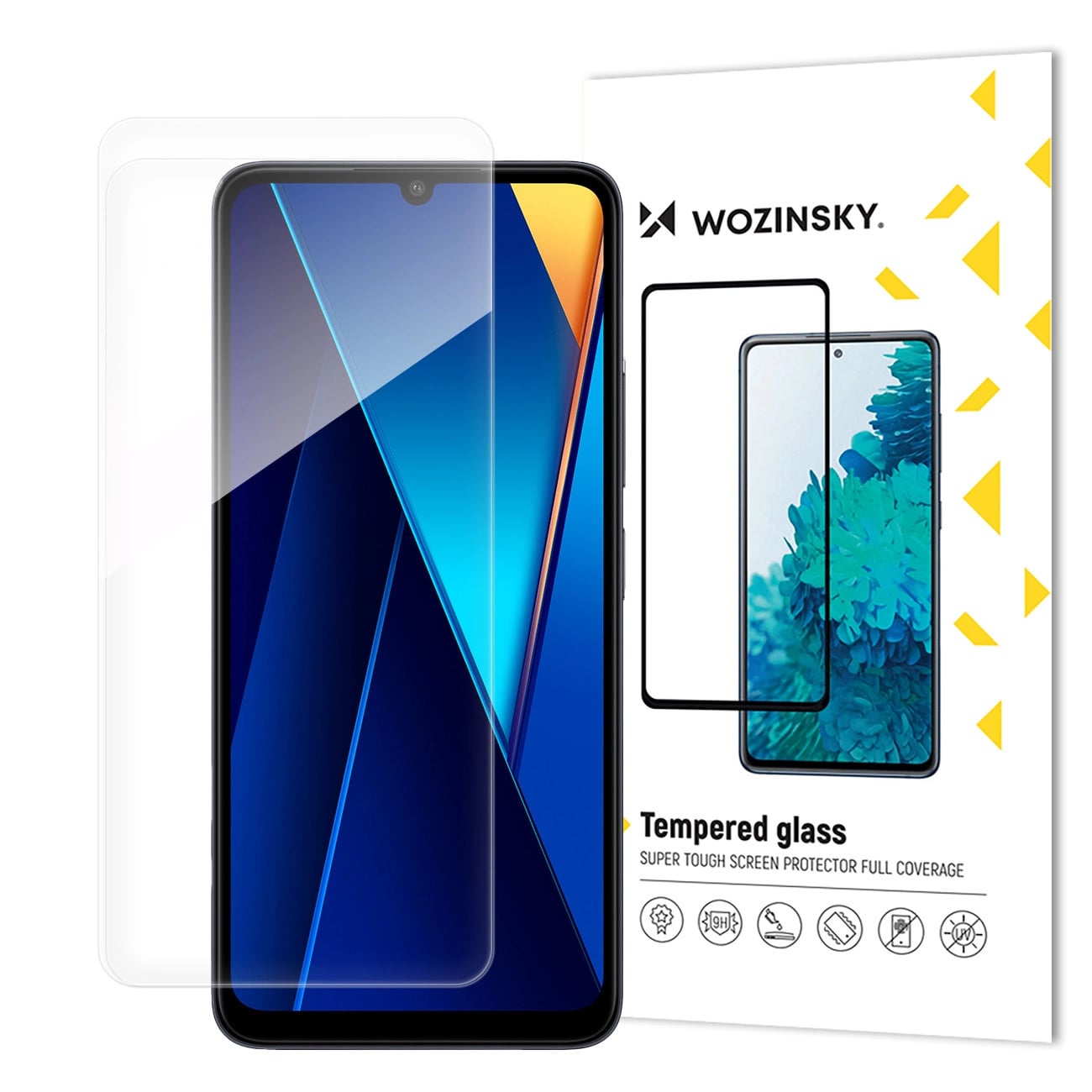 Wozinsky Xiaomi Redmi 13C / Poco C65 0.33mm 2.5D 9H Anti Fingerprint Tempered Glass Αντιχαρακτικό Γυαλί Οθόνης - Clear