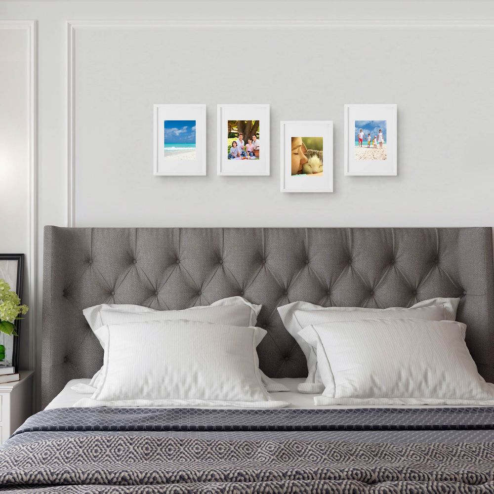 Songmics Σετ με 3 Κορνίζες - 33 x 45 cm - White - RPF03WT