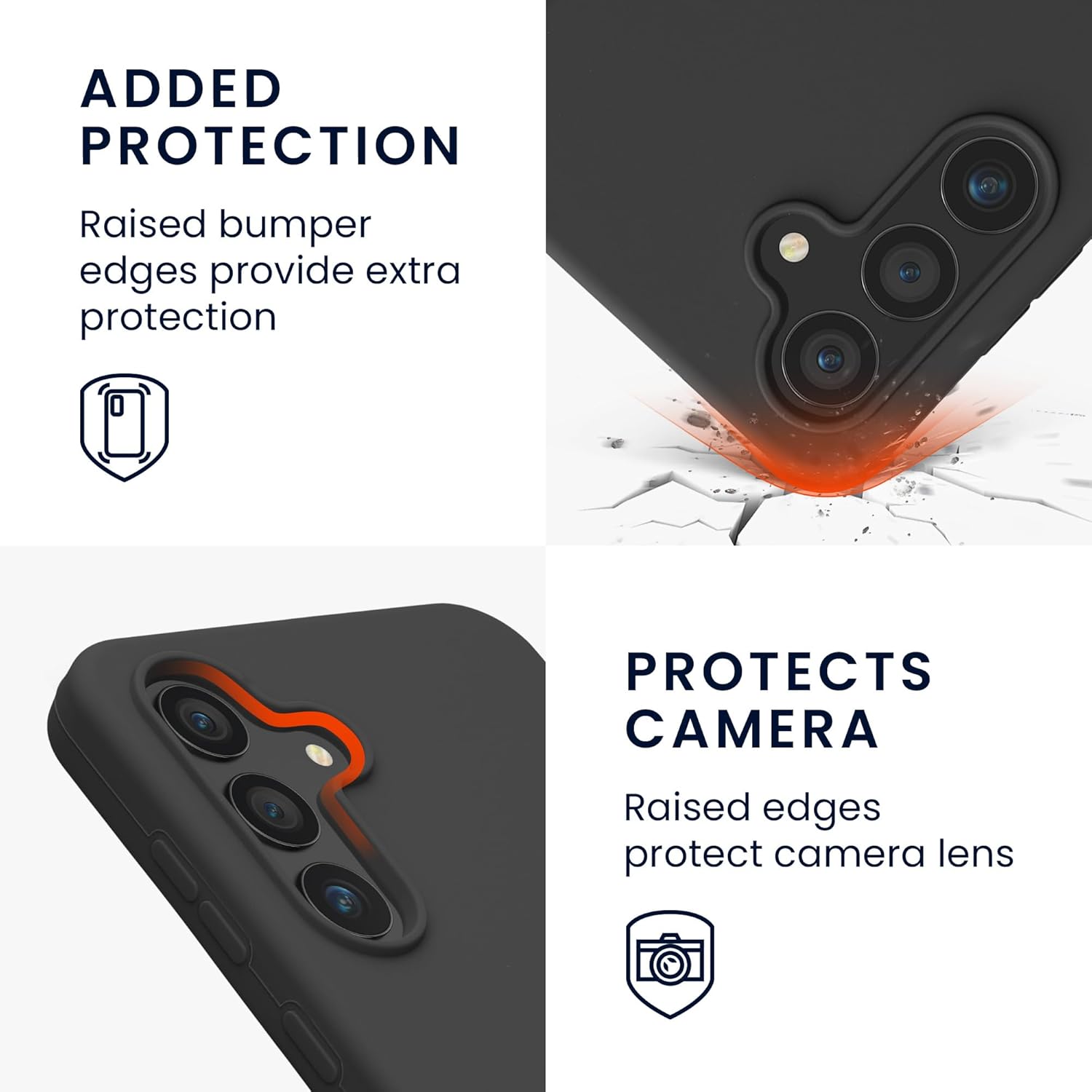 KW Samsung Galaxy S24 FE Θήκη Σιλικόνης Rubberized TPU - Dark Grey