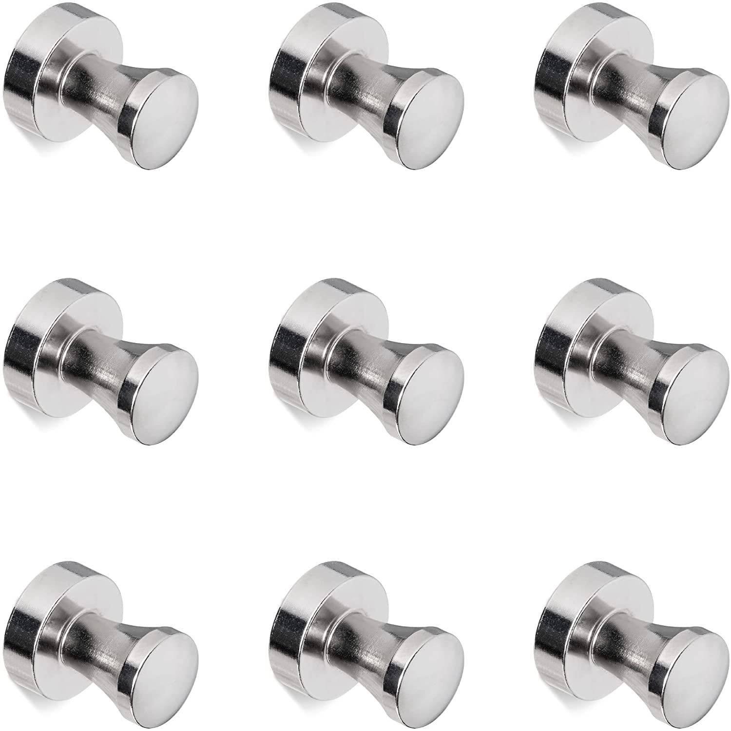 Navaris Σετ με 9 Μαγνητικά Άγκιστρα για το Μπάρμπεκιου - Silver - 55339.01