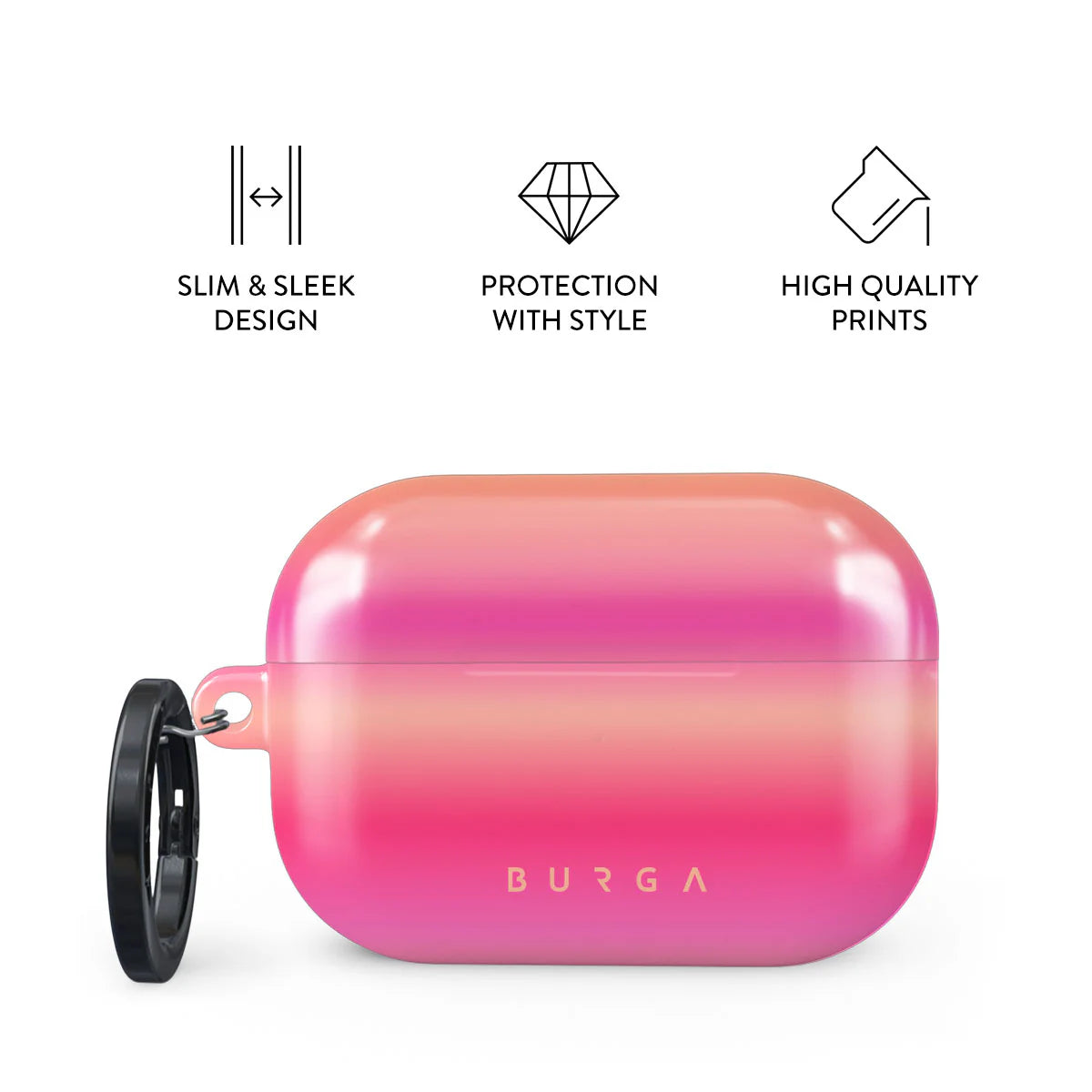 Burga AirPods Pro 2 Σκληρή Θήκη - SPF 100