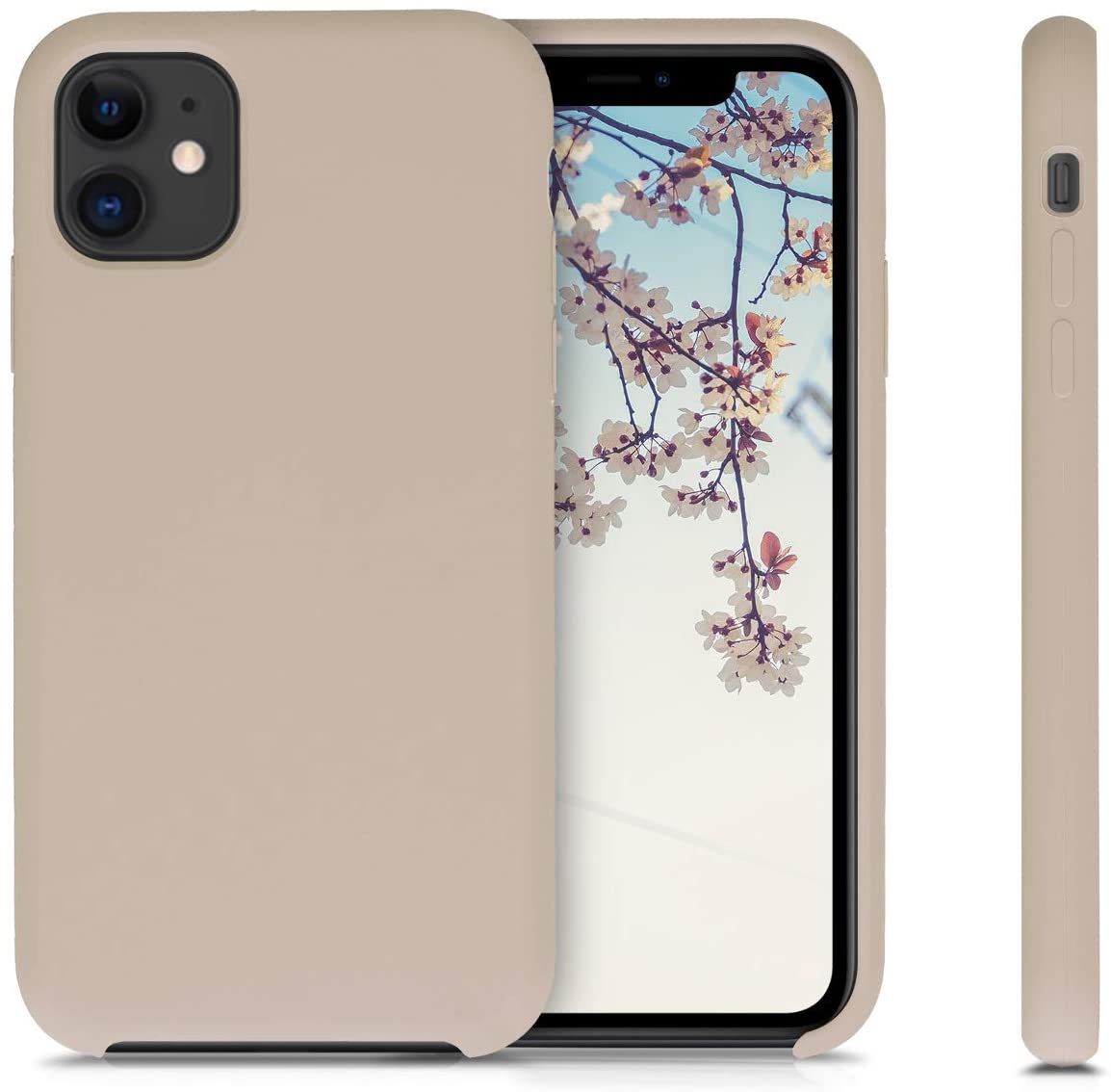 KW iPhone 11 Θήκη Σιλικόνης Rubber TPU - Mother Of Pearl - 49724.154