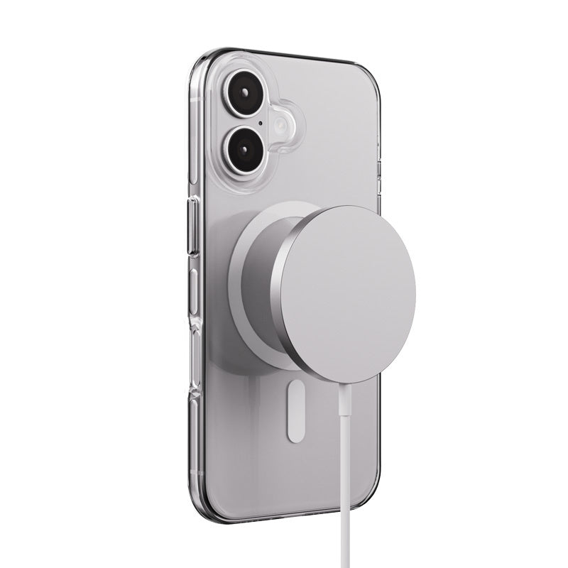 Crong iPhone 16 Clear Mag Pro - Σκληρή Θήκη με MagSafe - Clear