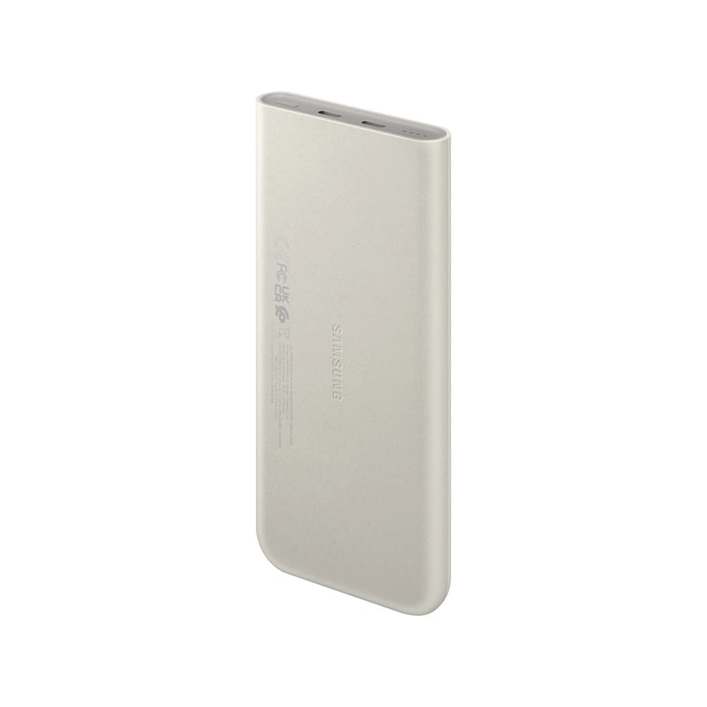 Samsung Fast Charge 25W Power Bank 10000mAh με 2 Θύρες Type-C - Beige - EB-P3400XUEGEU
