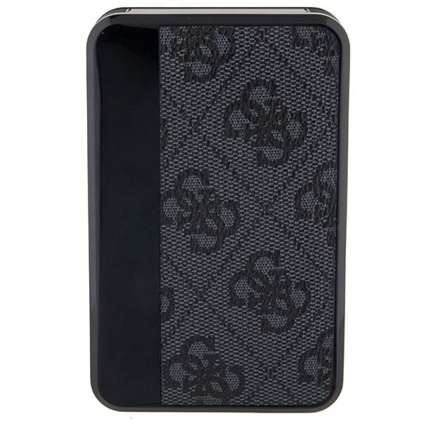 Guess PowerBank 18W - 4G Leather Metal Logo - 10000 mAh - Black - GUPB10DP4GEGK