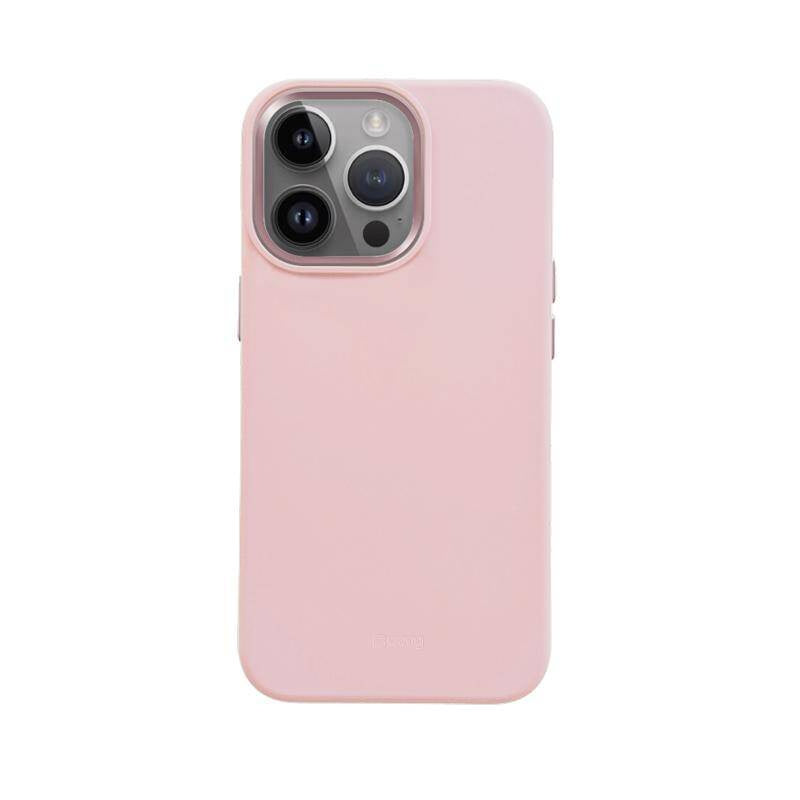 Crong iPhone 15 Pro Max Color Cover Lux Magnetic - Θήκη Σιλικόνης με MagSafe - Pink