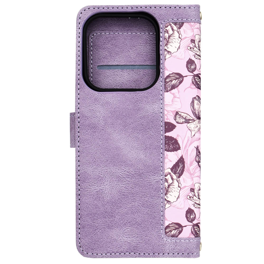 Techsuit Xiaomi Redmi Note 14 5G - FlipCraft - Θήκη Πορτοφόλι από Δερματίνη - Mysterious Purple