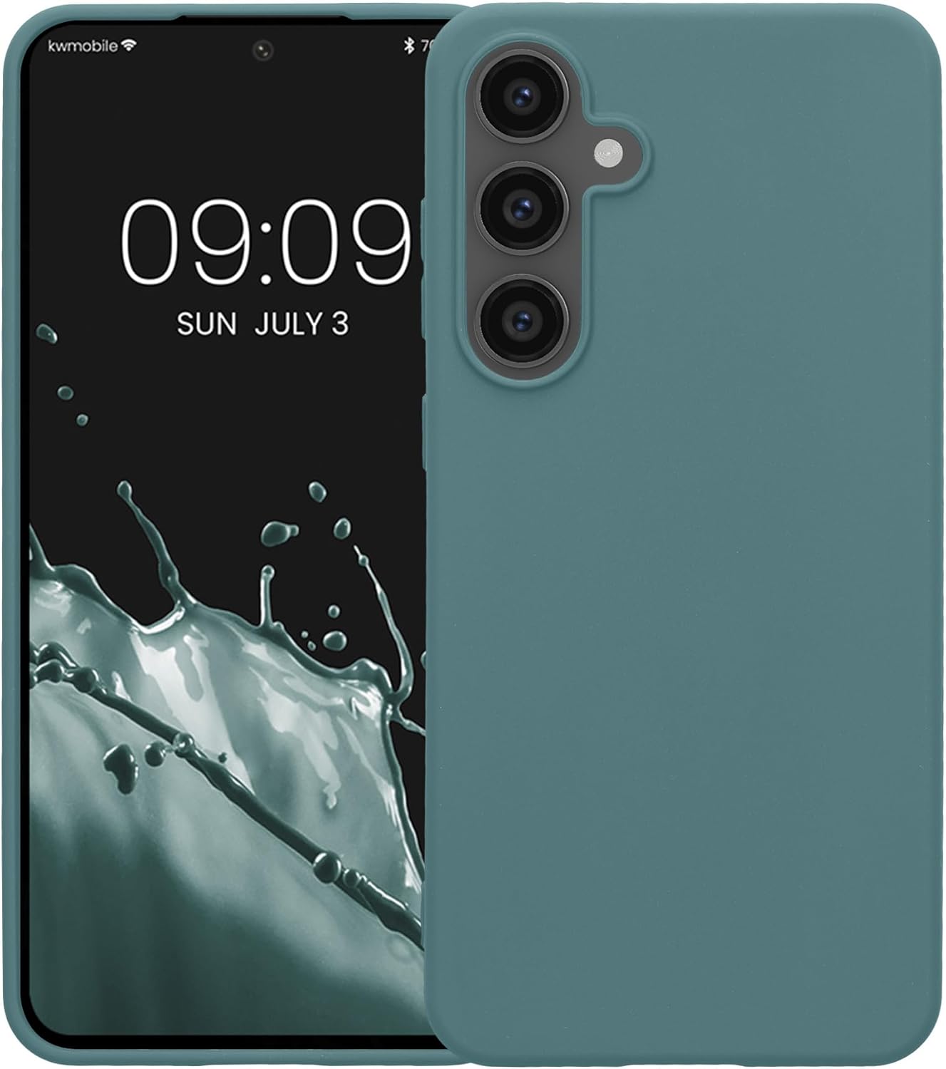 KW Samsung Galaxy S24 FE Λεπτή Θήκη Σιλικόνης TPU - Arctic Night