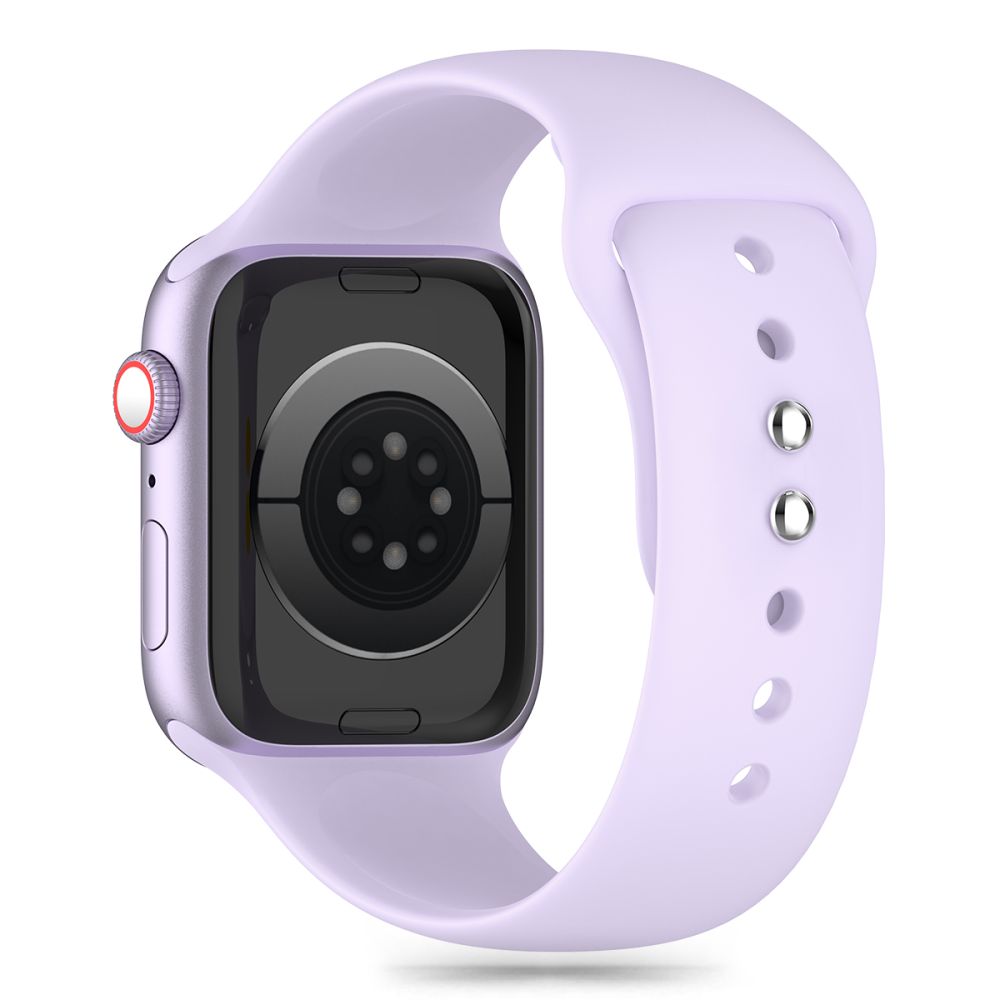 Tech-Protect Λουράκι Apple Watch 4/5/6/7/8/9/10/11 - SE (1/2/3) - 40/41/42mm Silicone Σιλικόνης - Elegant Purple