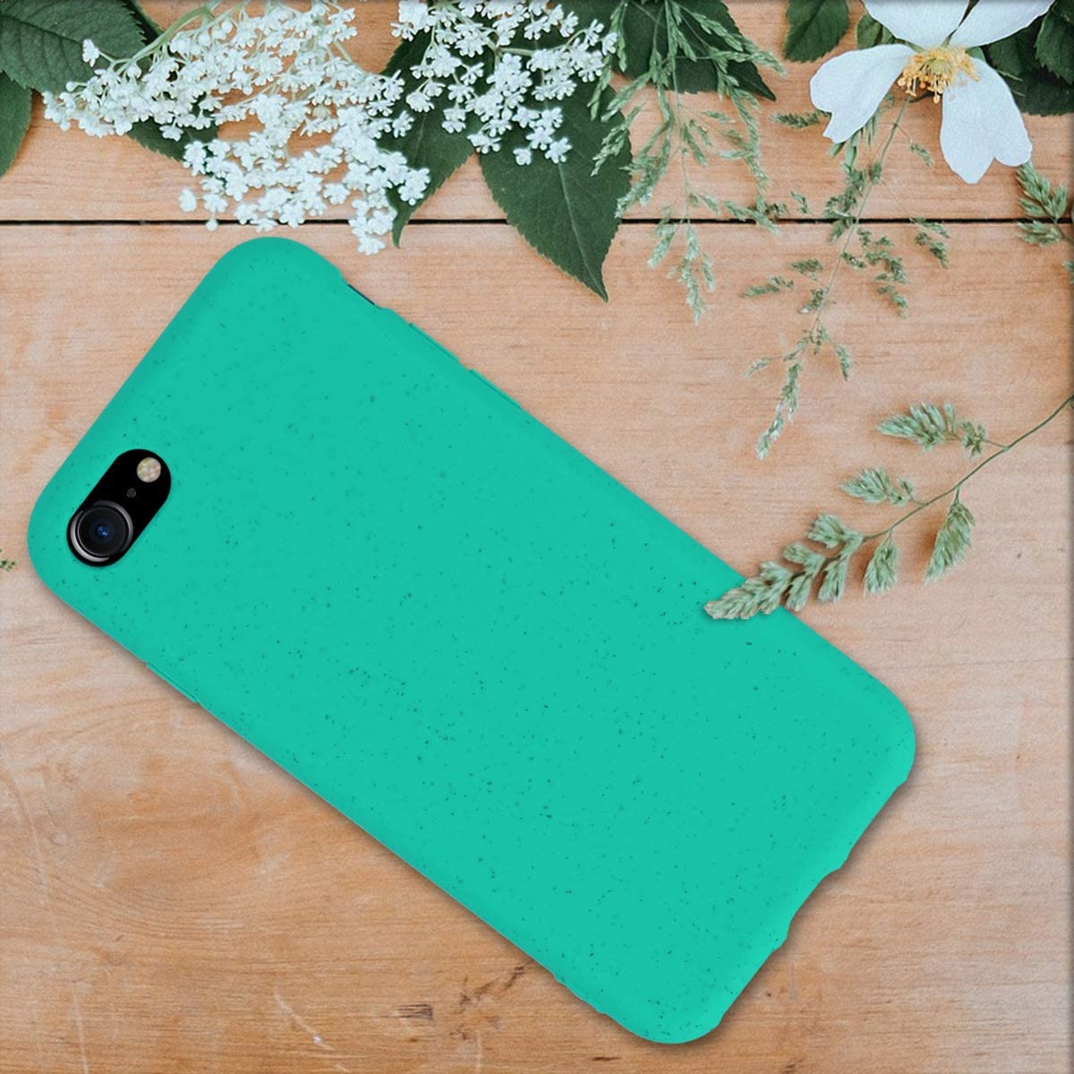 Kalibri iPhone SE 2022 / SE 2020 / 7 / 8 Θήκη Σιλικόνης TPU με Ανακυκλώσιμο και Βιοδιασπώμενο Υλικό - Mint - 49106.71