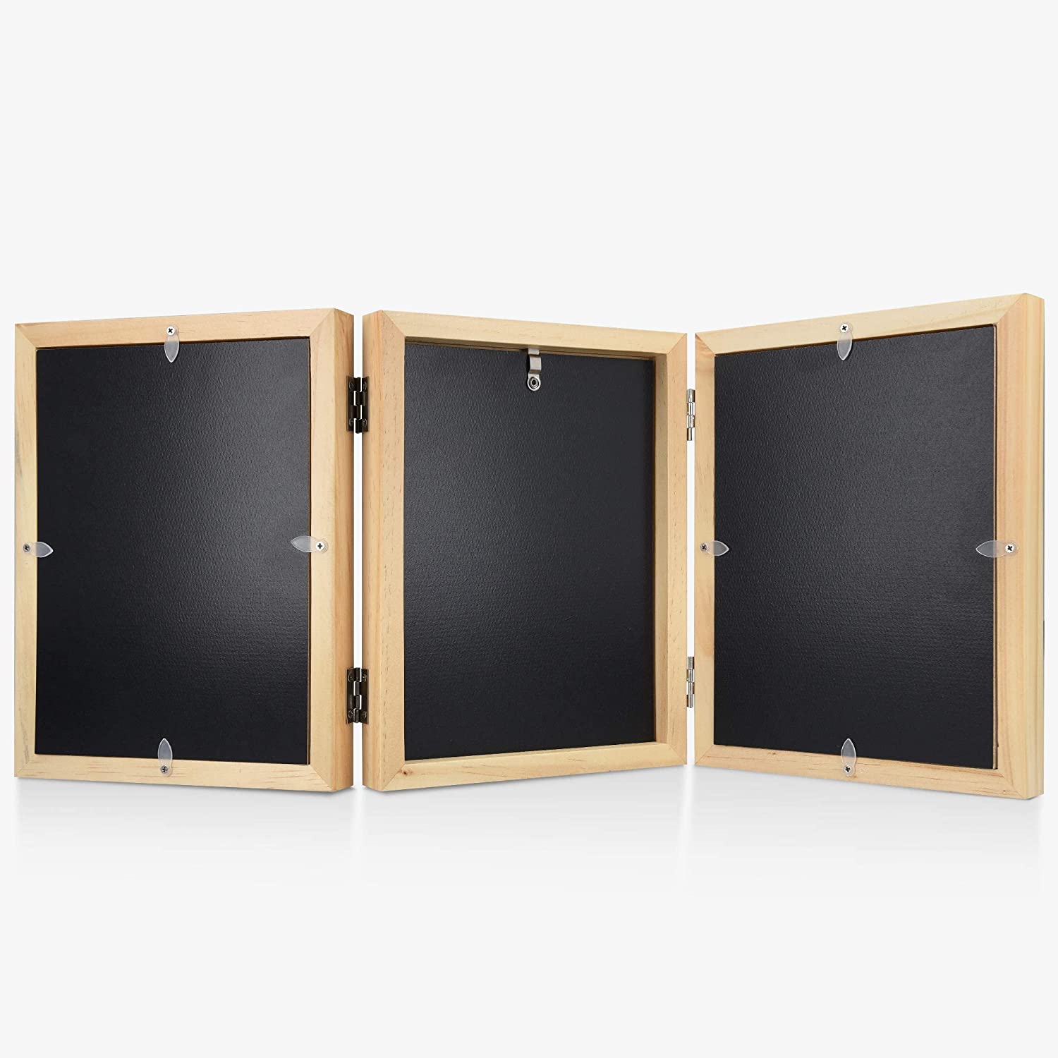 Navaris Σετ Κορνιζών από Πηλό για Αποτύπωμα Μωρού - Wooden - 51822.01