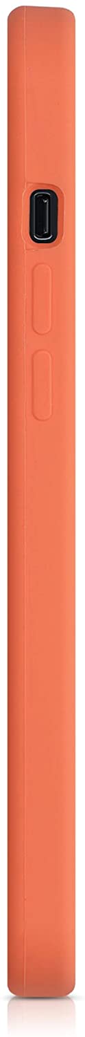 KW iPhone 12 Pro Max Θήκη Σιλικόνης Rubber TPU - Sunrise Orange - 52644.203