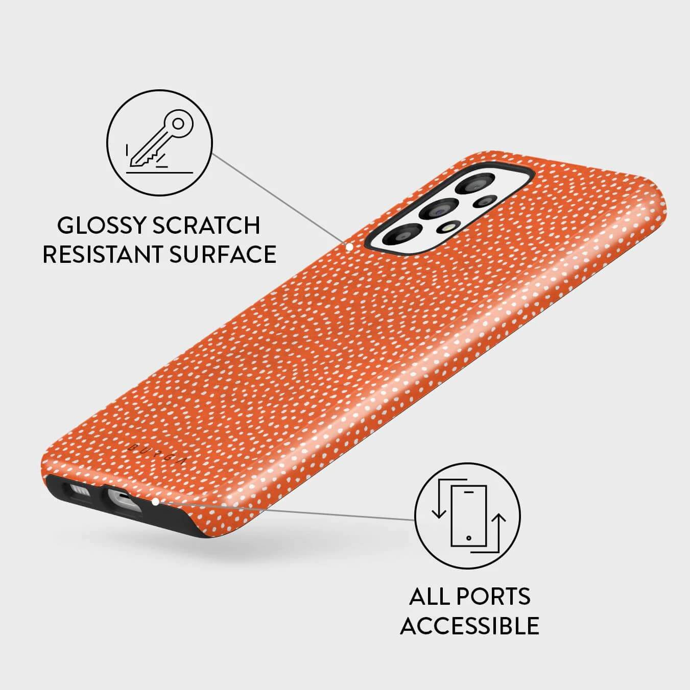 Burga Samsung Galaxy A53 5G Fashion Tough Σκληρή Θήκη - Vintage Edition