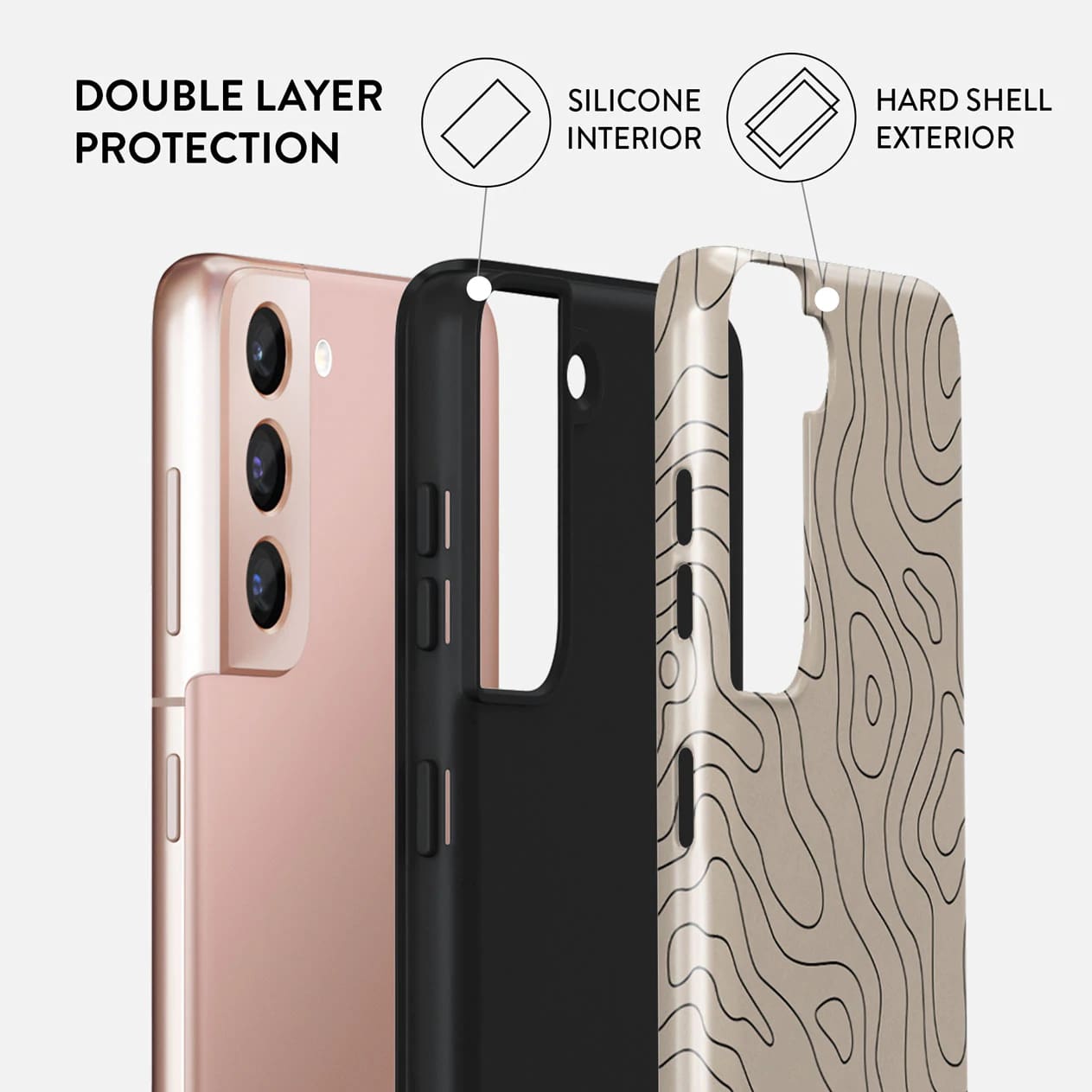 Burga Samsung Galaxy S22 Plus Fashion Tough Σκληρή Θήκη - Wild Terrain