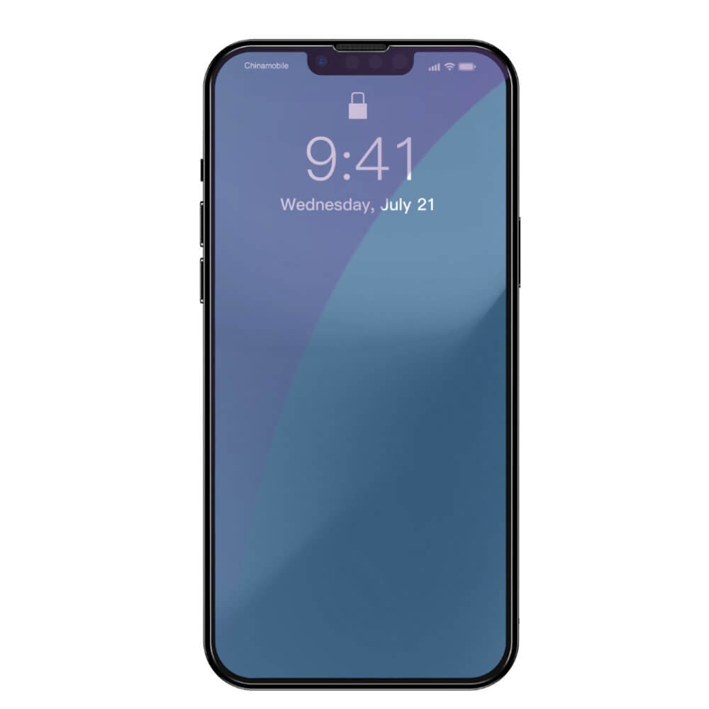 Baseus iPhone 13 Pro Max 0.3mm Anti-Blue Light Case Friendly Full Screen Αντιχαρακτικό Γυαλί Οθόνης - 2 Τεμάχια - Clear - SGBL020502