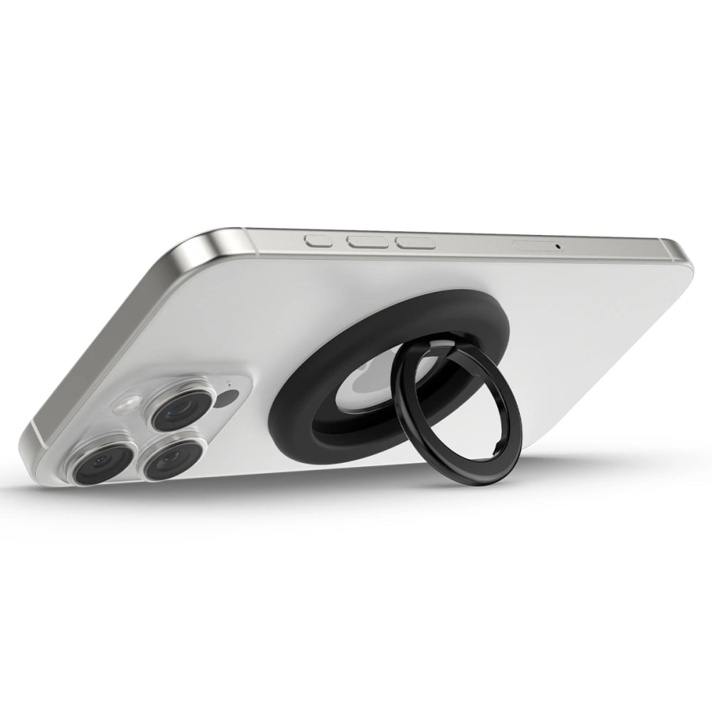 Spigen Nano Pop MagFit - MagSafe Δαχτυλίδι Συγκράτησης Κινητού - Βάση Στήριξης - Black Sesame