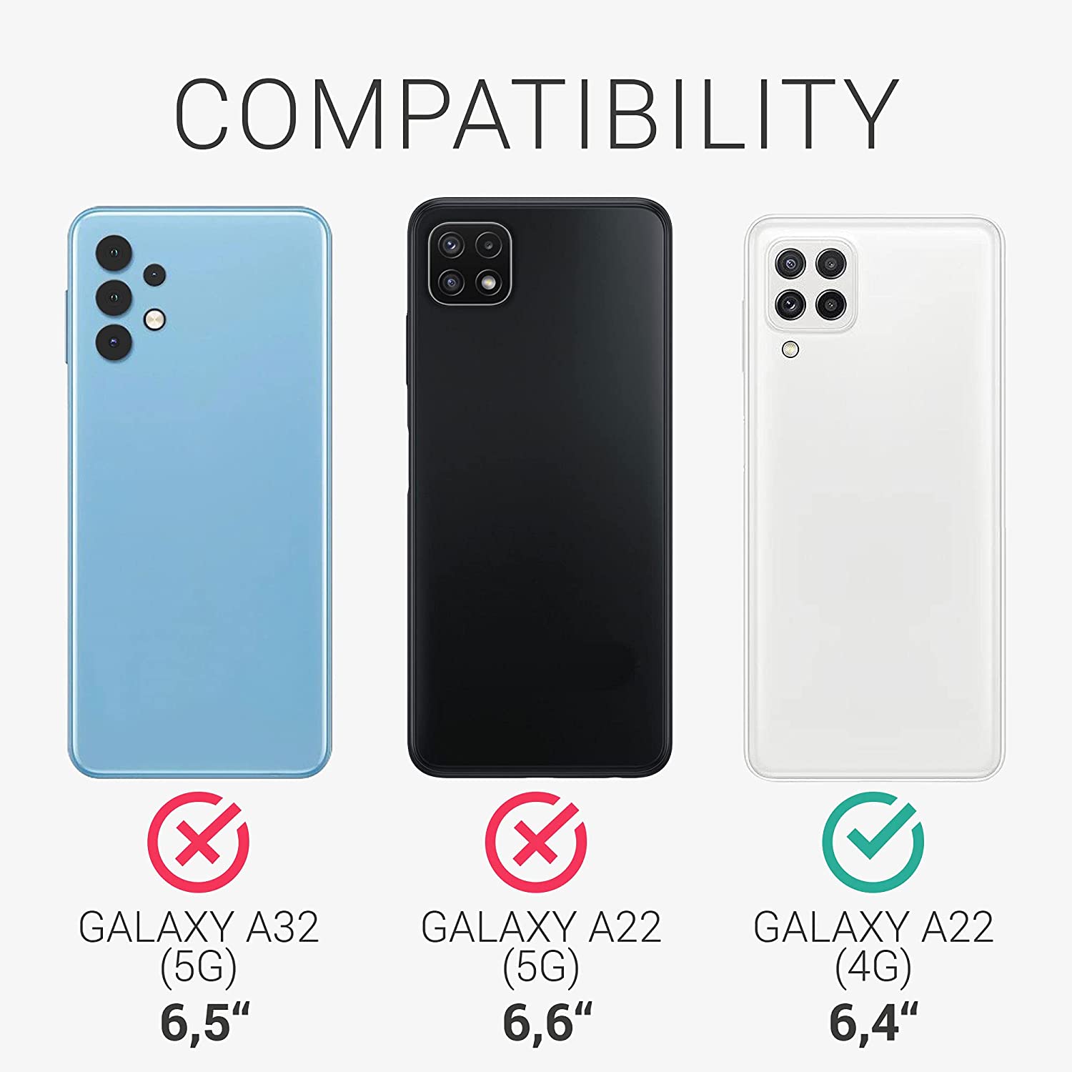 KW Samsung Galaxy A22 4G Θήκη Σιλικόνης TPU Design Travel - Black / Multicolor - Διάφανη - 55498.03