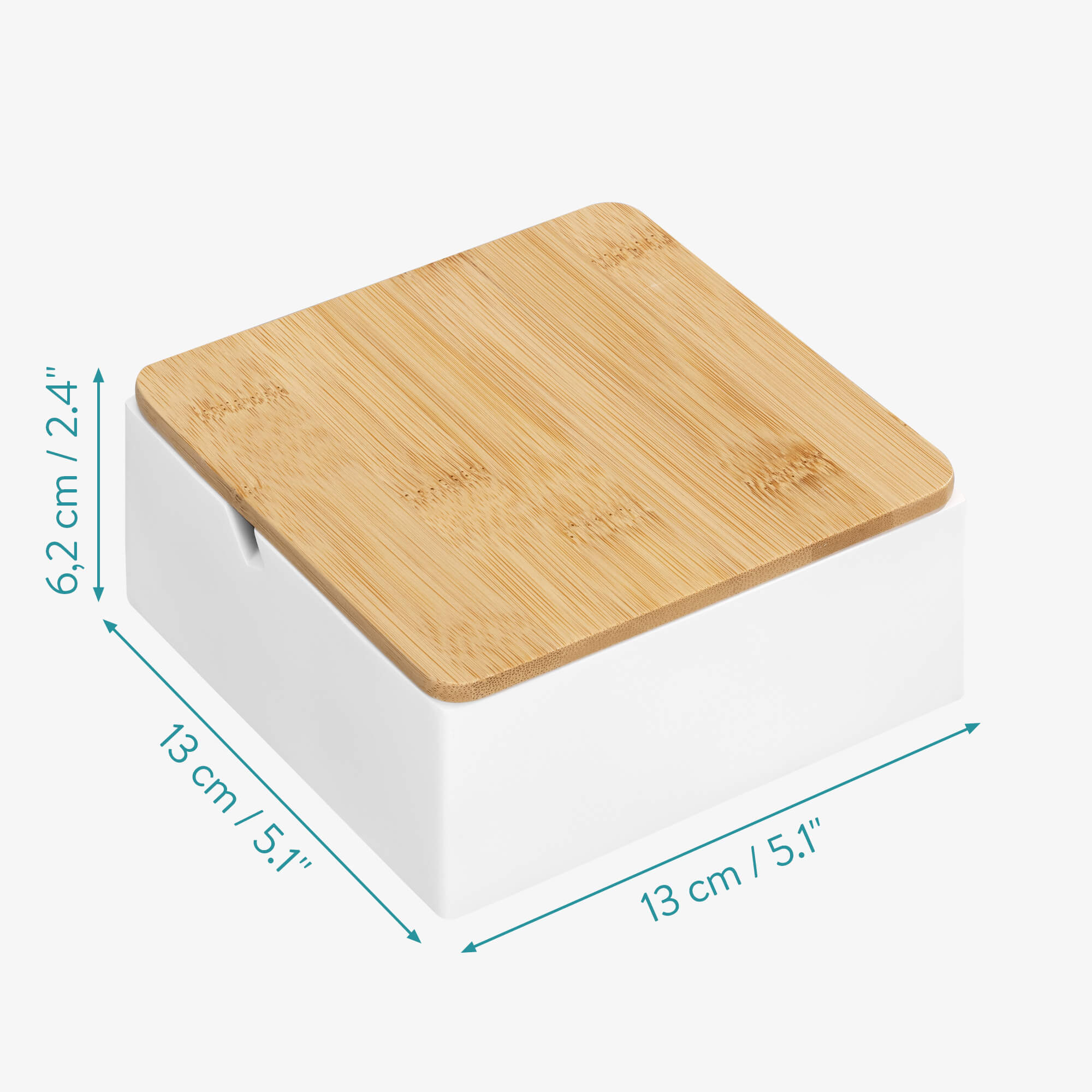 Navaris Κουτί Αποθήκευσης Κοσμημάτων με Καθρέπτη - White / Brown - 57648.02