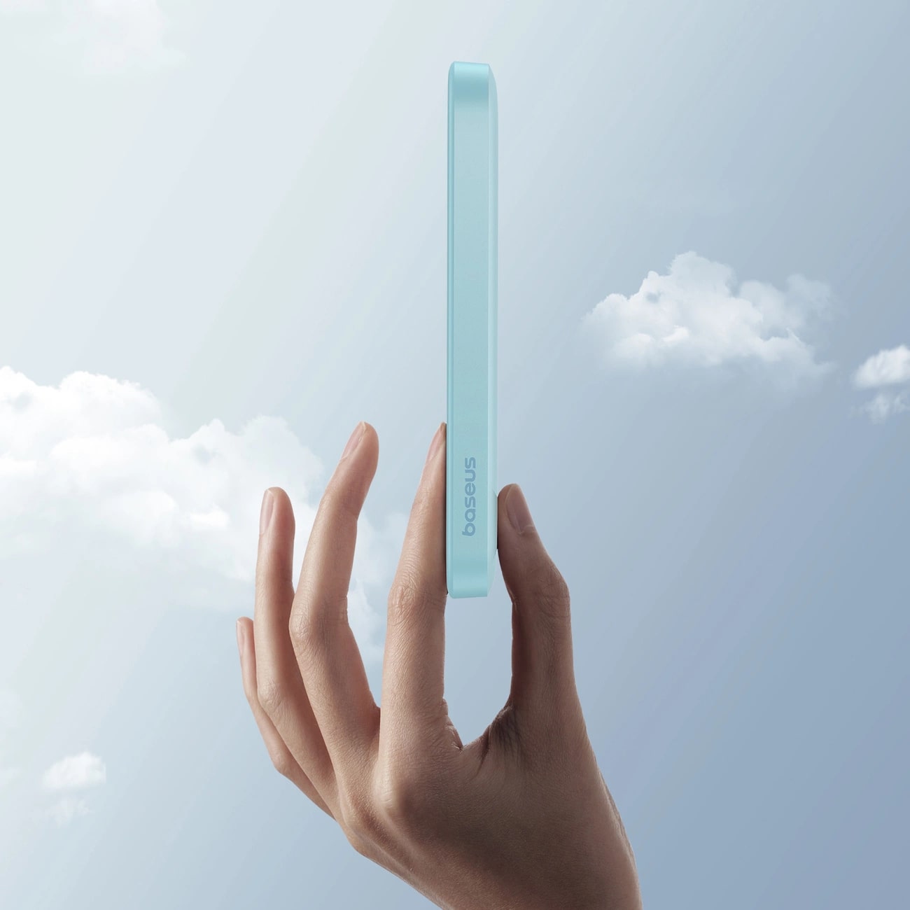 Baseus Magnetic Mini Ασύρματο MagSafe PowerBank 5000mAh 20W με Καλώδιο Type-C to Type-C - Blue - P10022107313-00