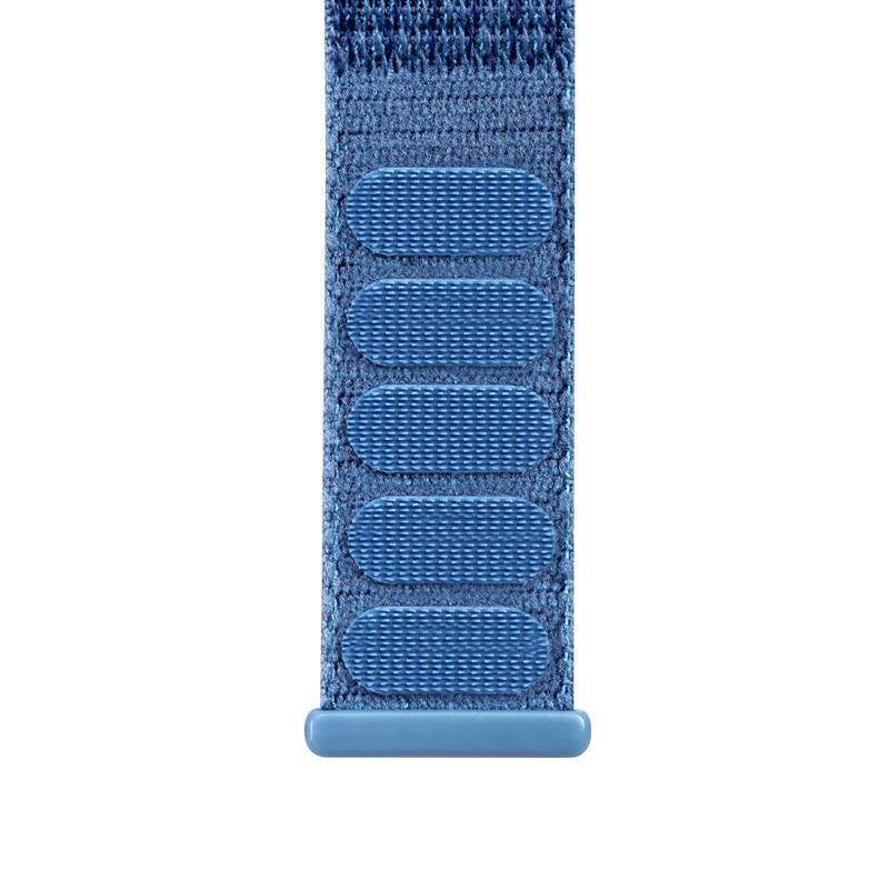 Crong Λουράκι Apple Watch 4/5/6/7/8/9/10/11 - SE (1/2/3) - ULTRA (1/2/3) - 44/45/46/49mm από Νάιλον - Nylon - Ocean Blue