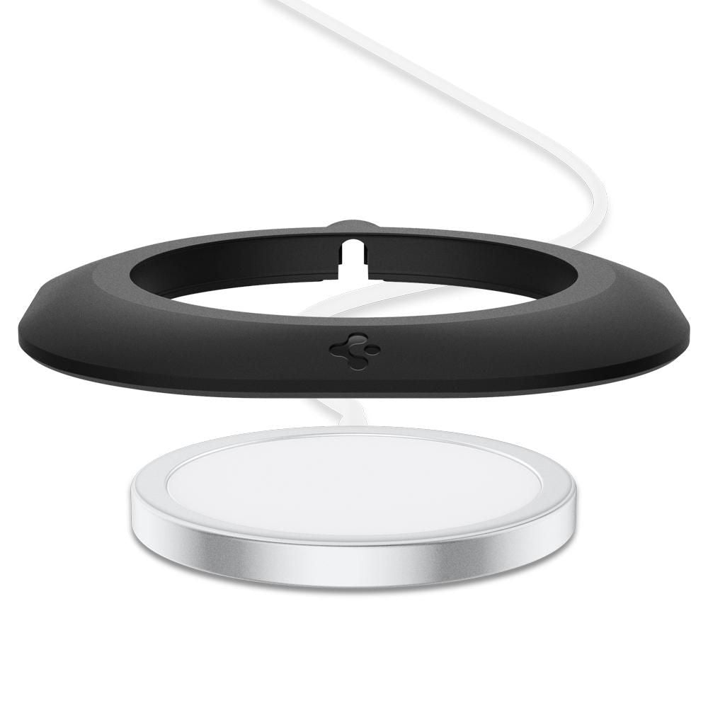 Spigen MagFit Pad Βάση Στήριξης για Φορτιστή MagSafe - Black