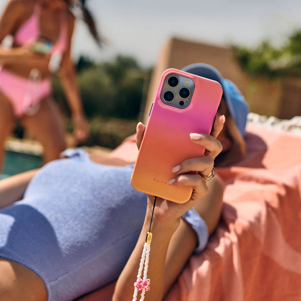 Burga iPhone 16 Fashion Tough MagSafe Σκληρή Θήκη με MagSafe - Sunset Club