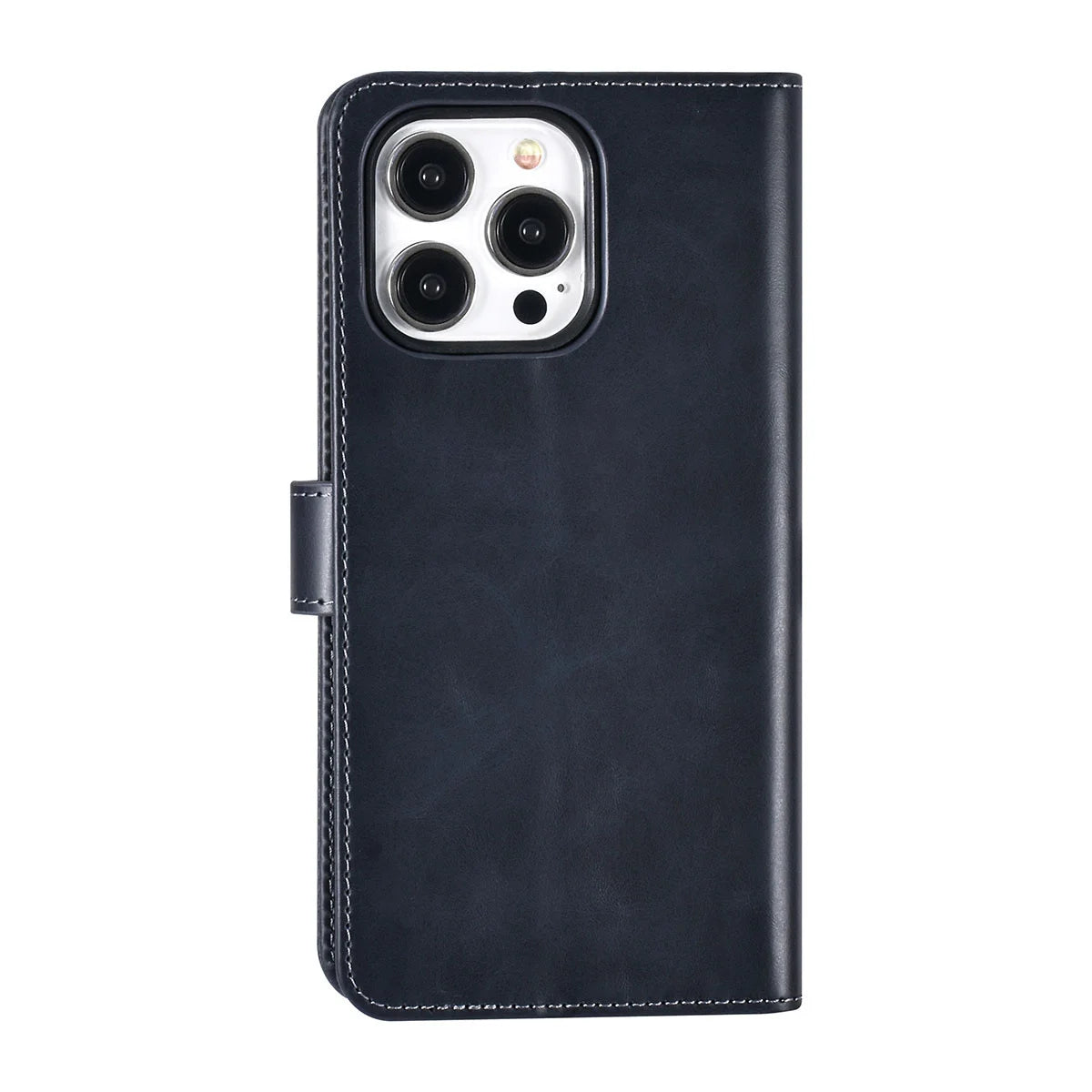 Tuniq iPhone 15 Pro Max - 2 σε 1 - Θήκη Πορτοφόλι από Δερματίνη με Αποσπώμενη Θήκη - Μπλε