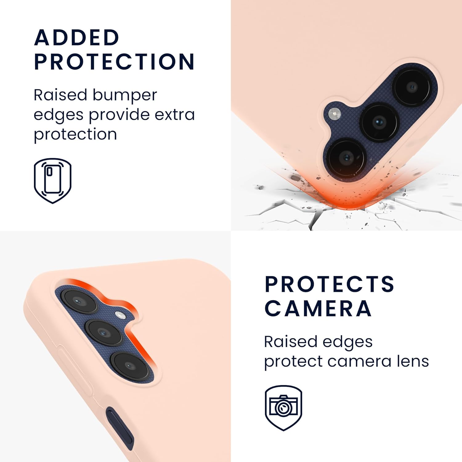 KW Samsung Galaxy A25 5G Θήκη Σιλικόνης Rubberized TPU - Coconut Swirl