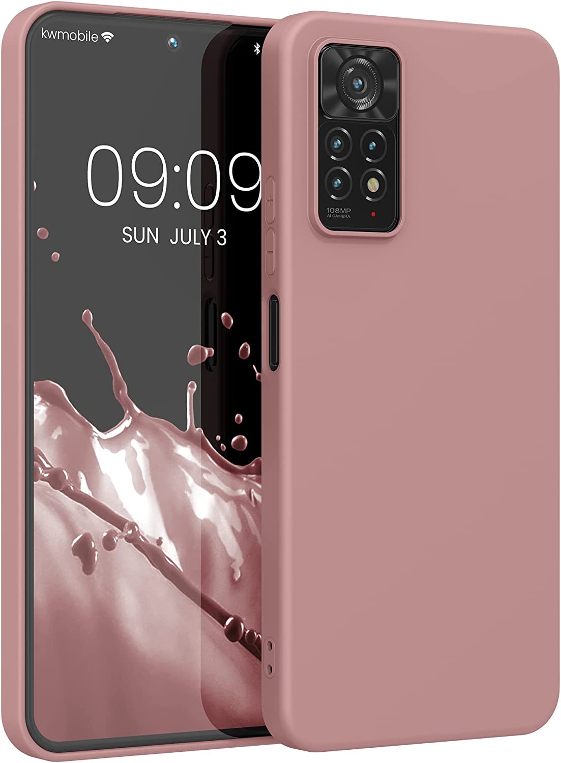 KW Xiaomi Redmi Note 11 Pro / Note 11 Pro 5G Θήκη Σιλικόνης TPU - Winter Rose - 57369.193