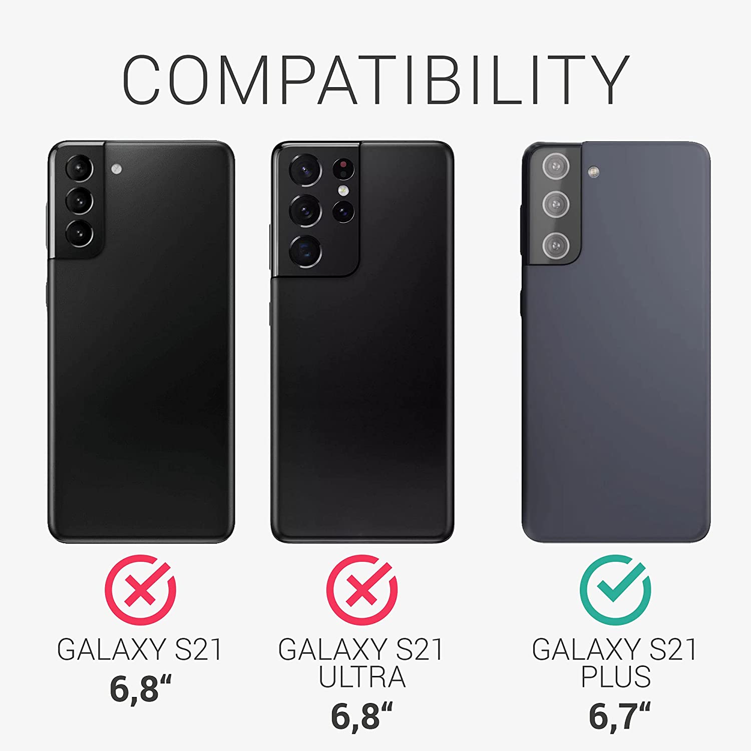 KW Samsung Galaxy S21 Plus Θήκη Σιλικόνης Rubber TPU - Neon Coral - 54066.103