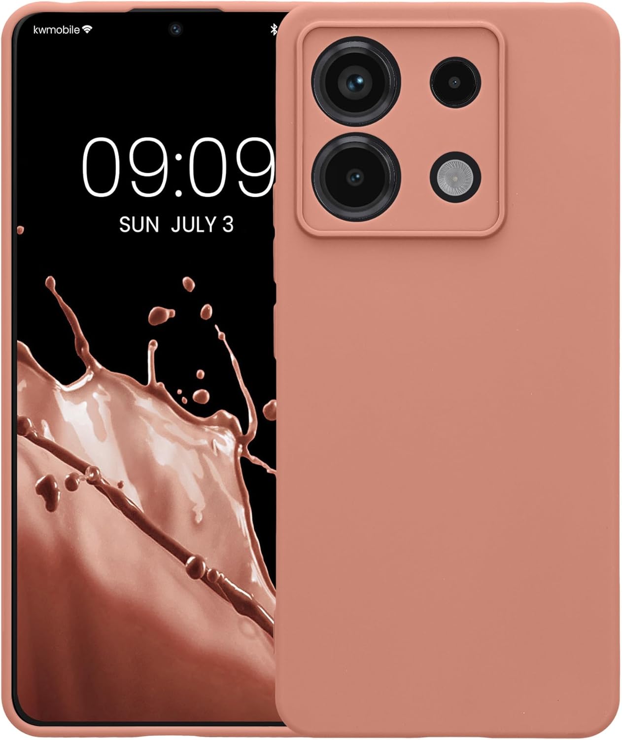 KW Xiaomi Redmi Note 13 Pro 5G / Poco X6 5G Θήκη Σιλικόνης TPU - Winter Rose