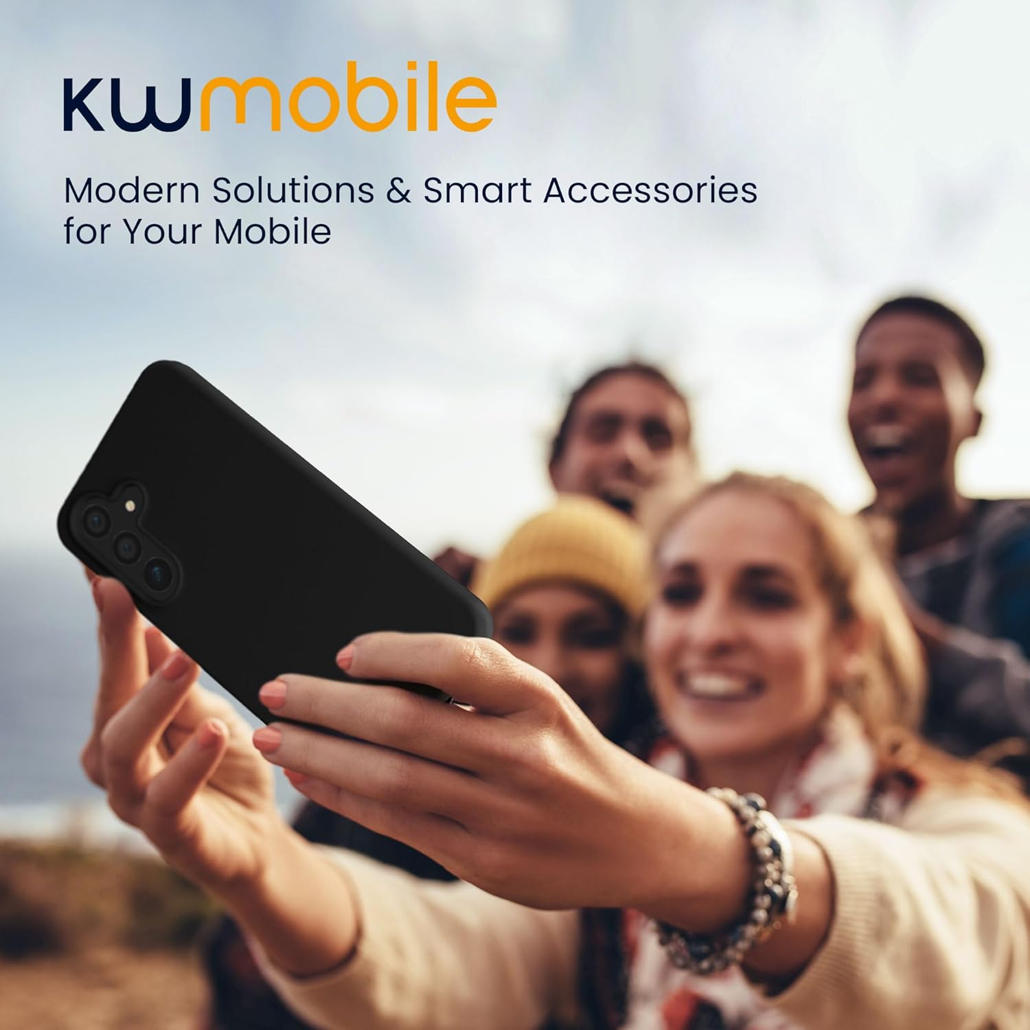 KW Samsung Galaxy S24 Θήκη Σιλικόνης Rubberized TPU - Black