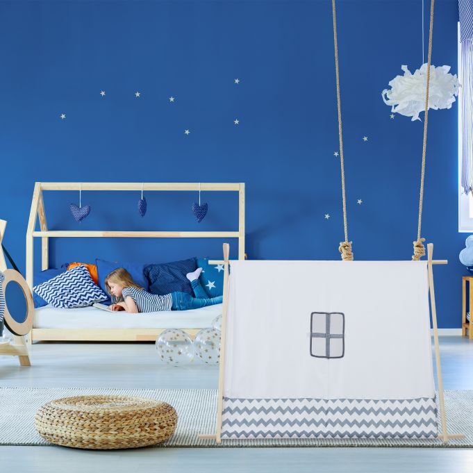 Relaxdays Σκηνή Teepee για Παιδιά - White / Grey - 4052025353018