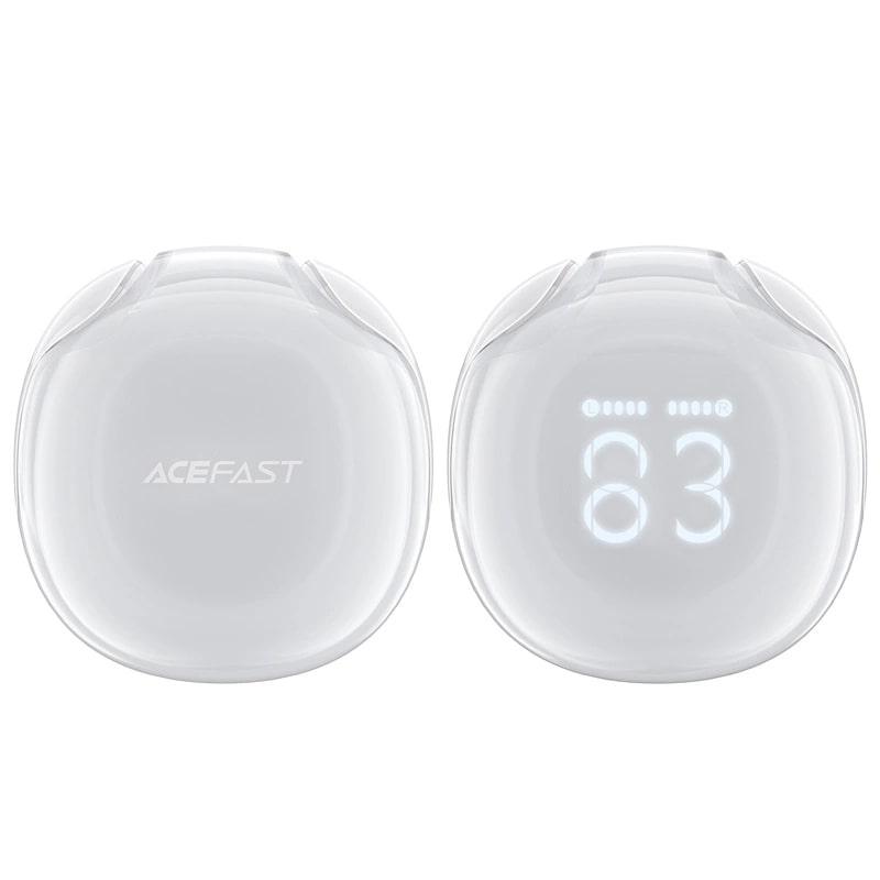Acefast T9 Bluetooth 5.3 Ασύρματα ακουστικά για Κλήσεις / Μουσική - White
