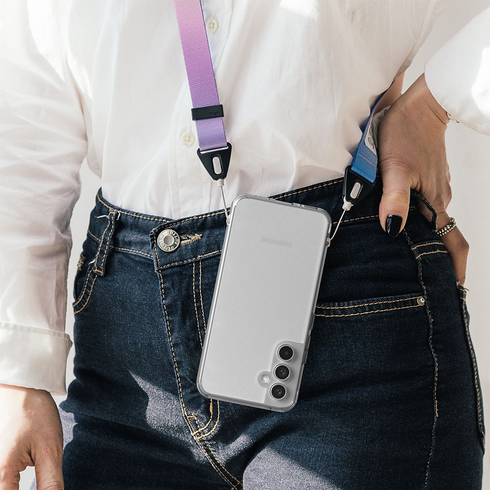 Ringke Samsung Galaxy A54 5G Fusion Σκληρή Θήκη με Πλαίσιο Σιλικόνης - Διάφανη